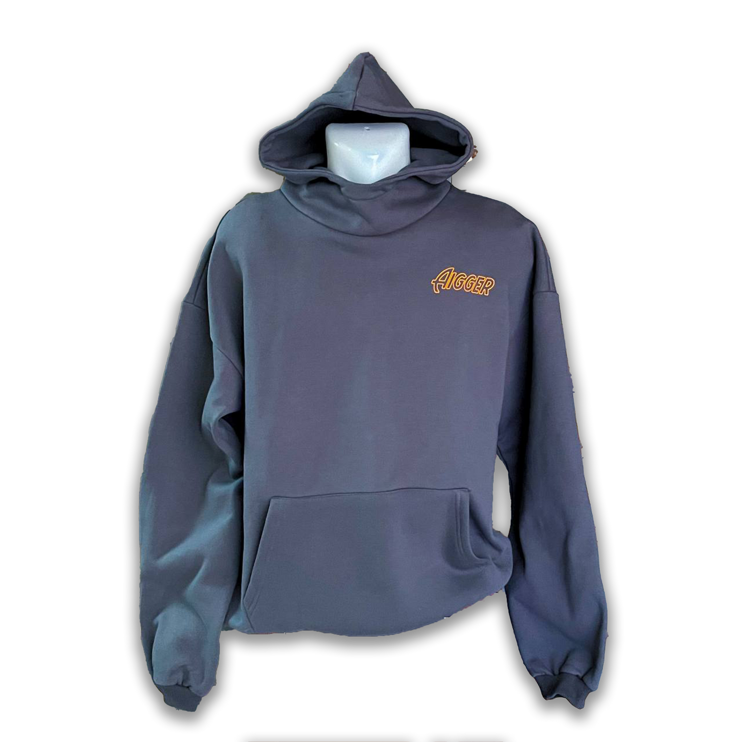 Be Aigger Gray Hoodie
