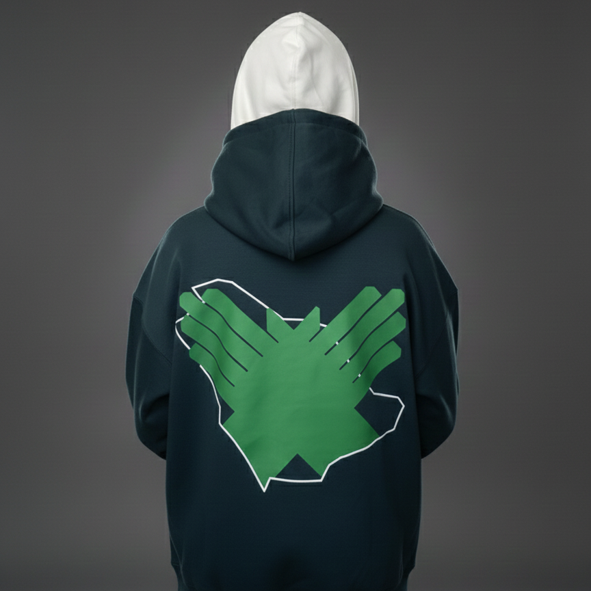 KSA Double cap hoodie - AIGGER