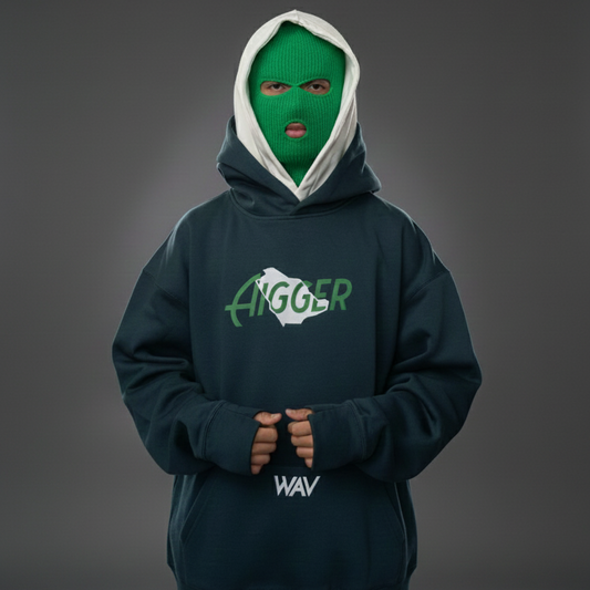 KSA Double cap hoodie - AIGGER